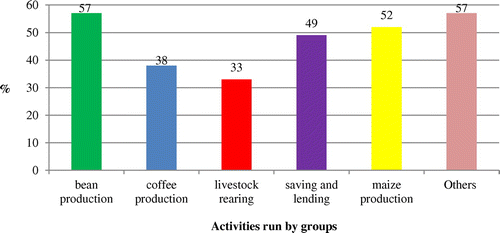 Figure 1. Main activities run by the group.