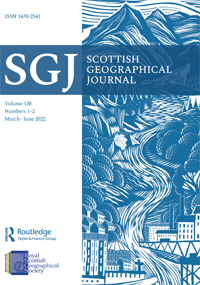 Cover image for Scottish Geographical Journal, Volume 138, Issue 1-2, 2022