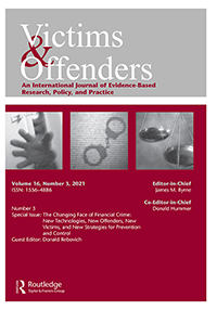 Cover image for Victims & Offenders, Volume 16, Issue 3, 2021