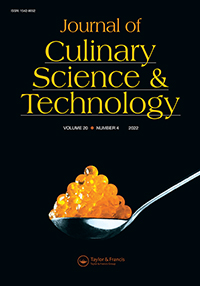 Cover image for Journal of Culinary Science & Technology, Volume 20, Issue 4, 2022