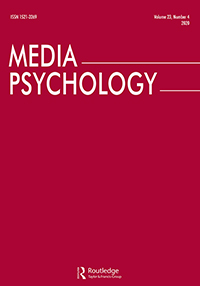 Cover image for Media Psychology, Volume 23, Issue 4, 2020
