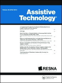 Cover image for Assistive Technology, Volume 28, Issue 3, 2016