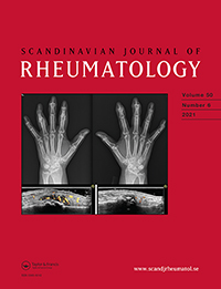 Cover image for Scandinavian Journal of Rheumatology, Volume 50, Issue 6, 2021