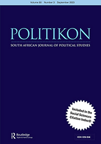 Cover image for Politikon, Volume 50, Issue 3, 2023