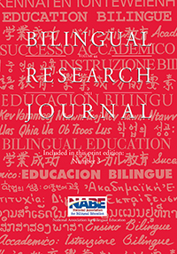 Cover image for Bilingual Research Journal, Volume 44, Issue 3, 2021
