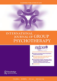 Cover image for International Journal of Group Psychotherapy, Volume 72, Issue 3, 2022