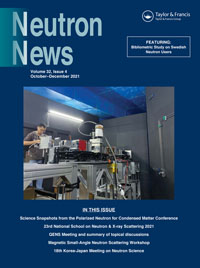 Cover image for Neutron News, Volume 32, Issue 4, 2021