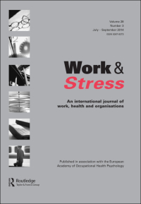 Cover image for Work & Stress, Volume 11, Issue 4, 1997