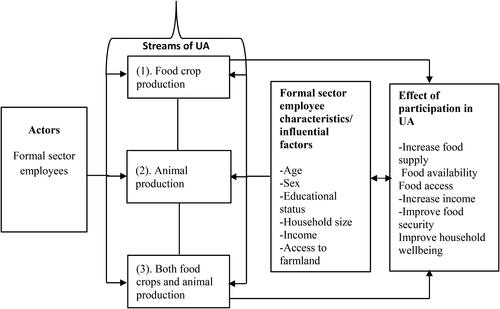 Figure 1. Formal sector employees choice of UA practices.