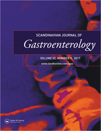 Cover image for Scandinavian Journal of Gastroenterology, Volume 52, Issue 9, 2017