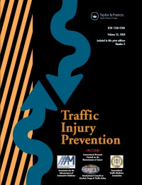 Cover image for Traffic Injury Prevention, Volume 25, Issue 5, 2024