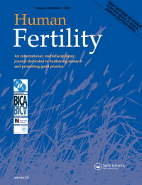 Cover image for Human Fertility, Volume 26, Issue 1, 2023