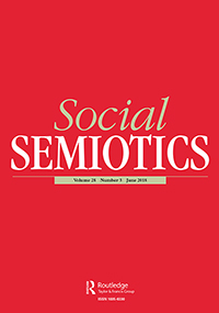 Cover image for Social Semiotics, Volume 28, Issue 3, 2018