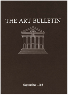 Cover image for The Art Bulletin, Volume 70, Issue 3, 1988