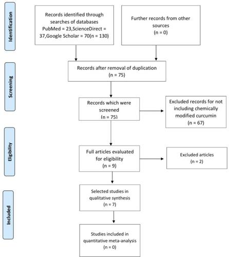 Figure 1 Article selection flow chart of screening process.