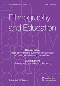 Cover image for Ethnography and Education, Volume 12, Issue 2, 2017
