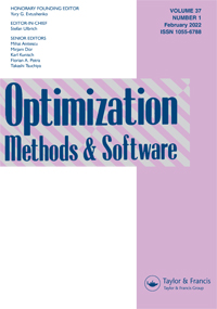 Cover image for Optimization Methods and Software, Volume 37, Issue 1, 2022