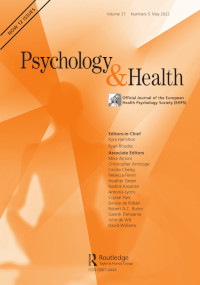 Cover image for Psychology & Health, Volume 37, Issue 5, 2022