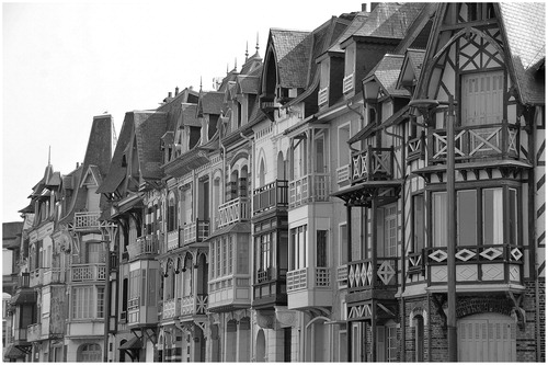 Figure 7 The international chalet style, as exemplified in the seafront villas of the French seaside resort of Mers-les-Bains, Normandy. Photograph by Inmacor, Moment Collection, Getty Images.