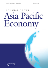 Cover image for Journal of the Asia Pacific Economy, Volume 20, Issue 3, 2015