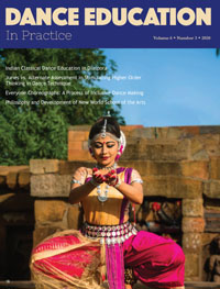 Cover image for Dance Education in Practice, Volume 6, Issue 3, 2020