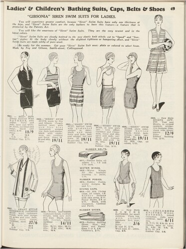 Figure 8. Foy & Gibson, Spring and Summer Catalogue 82 (1930–31): 49. Foy & Gibson Catalogues, University of Melbourne Archives.