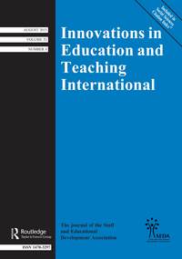 Cover image for Innovations in Education and Teaching International, Volume 52, Issue 4, 2015