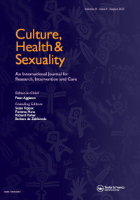 Cover image for Culture, Health & Sexuality, Volume 25, Issue 8, 2023
