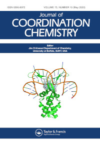 Cover image for Journal of Coordination Chemistry, Volume 73, Issue 10, 2020
