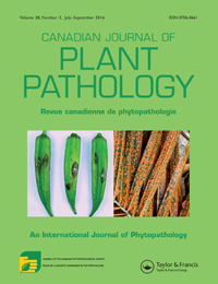 Cover image for Canadian Journal of Plant Pathology, Volume 38, Issue 3, 2016