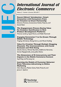 Cover image for International Journal of Electronic Commerce, Volume 21, Issue 4, 2017