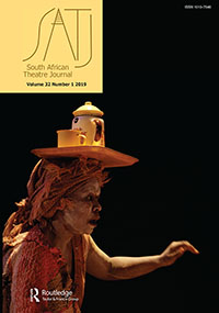 Cover image for South African Theatre Journal, Volume 32, Issue 1, 2019