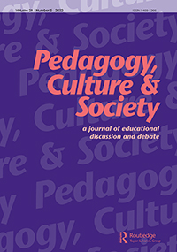 Cover image for Pedagogy, Culture & Society, Volume 31, Issue 5, 2023