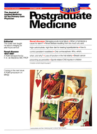 Cover image for Postgraduate Medicine, Volume 82, Issue 4, 1987