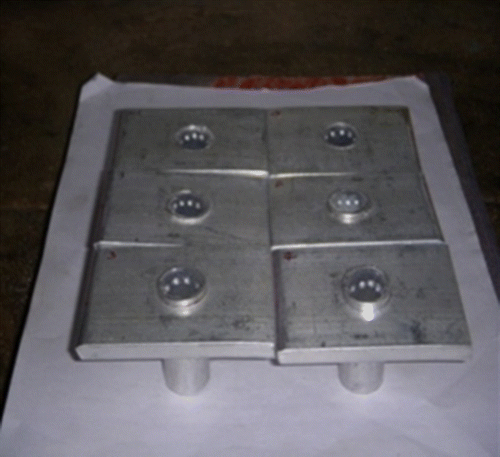 Figure 3 Tube-to-tube plate assembly before welding.