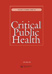 Cover image for Critical Public Health, Volume 32, Issue 2, 2022