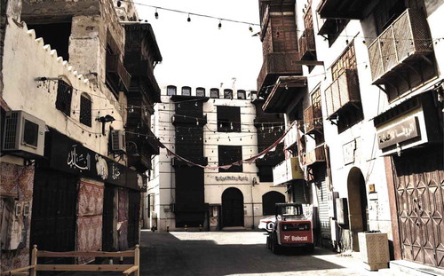Figure 1. A view of traditional houses in Old Jeddah (Author).