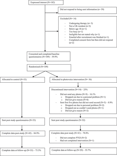 Figure 1. Flow of participants through the study.