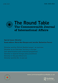 Cover image for The Round Table, Volume 110, Issue 3, 2021
