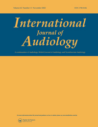 Cover image for International Journal of Audiology, Volume 62, Issue 11, 2023