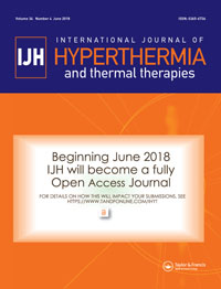 Cover image for International Journal of Hyperthermia, Volume 34, Issue 4, 2018