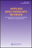 Cover image for Applied Spectroscopy Reviews, Volume 47, Issue 8, 2012