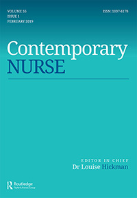 Cover image for Contemporary Nurse, Volume 55, Issue 1, 2019