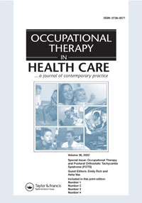 Cover image for Occupational Therapy In Health Care, Volume 36, Issue 3, 2022