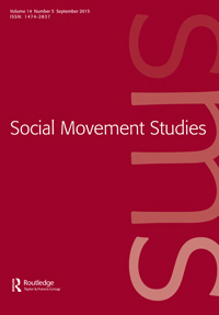 Cover image for Social Movement Studies, Volume 14, Issue 5, 2015