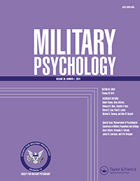 Cover image for Military Psychology, Volume 36, Issue 1, 2024