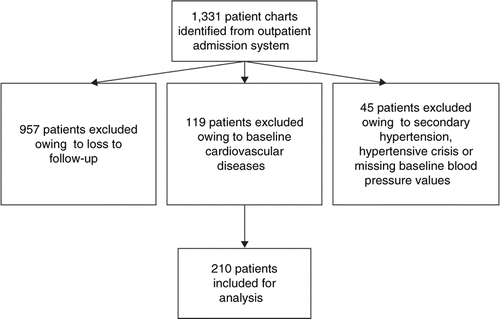 Figure 1.  Summary of patient recruitment.
