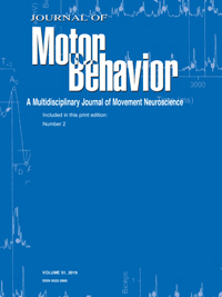 Cover image for Journal of Motor Behavior, Volume 51, Issue 2, 2019