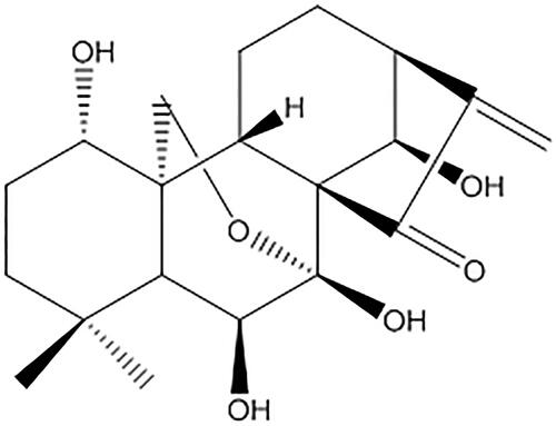 Figure 1. The chemical structure of ORI.