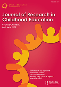 Cover image for Journal of Research in Childhood Education, Volume 34, Issue 2, 2020